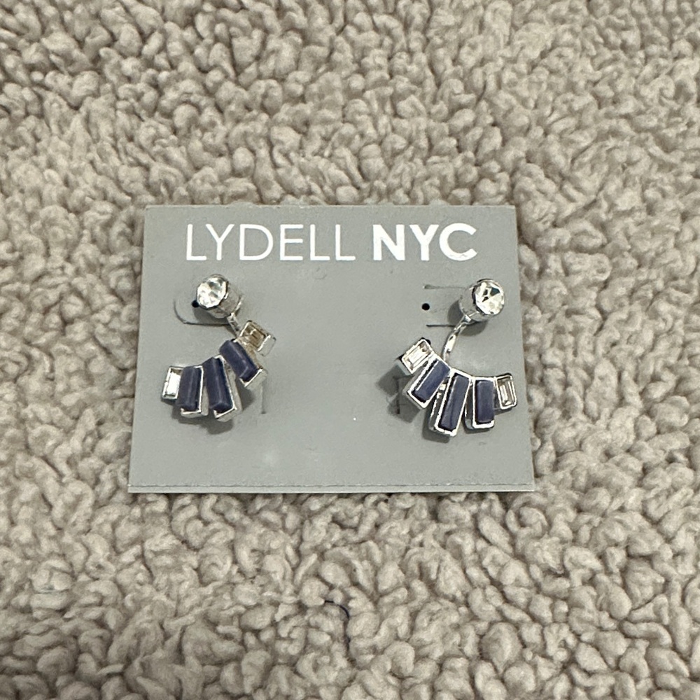 Lydell NYC Blue and Silver Earrings 💕4x15$